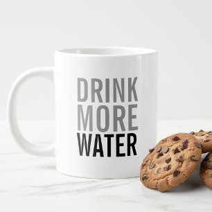 Trinkwasser Einfach Minimalistisch Jumbo-Tasse
