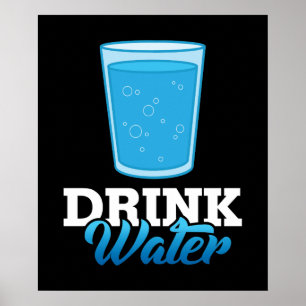 Trinkwasser Rettend Wasser Poster