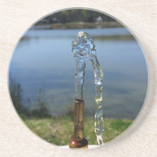 Trinkwasser Sandstein Untersetzer