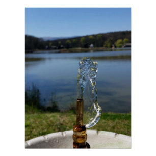 Trinkwasserbrunnen Poster