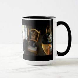 Trio am Fenster Tasse