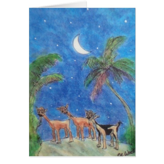 Trio dans le clair de lune (Devant)