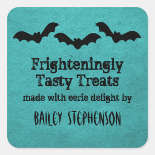 Trio de chauves-souris Stickers de cuisson Hallowe