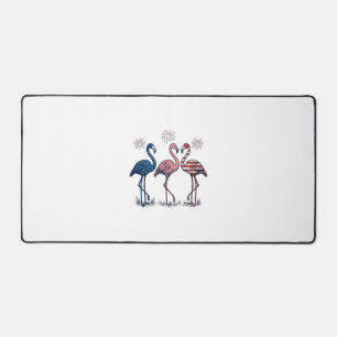 Trio de flamants patriotiques dessin de gravure vi