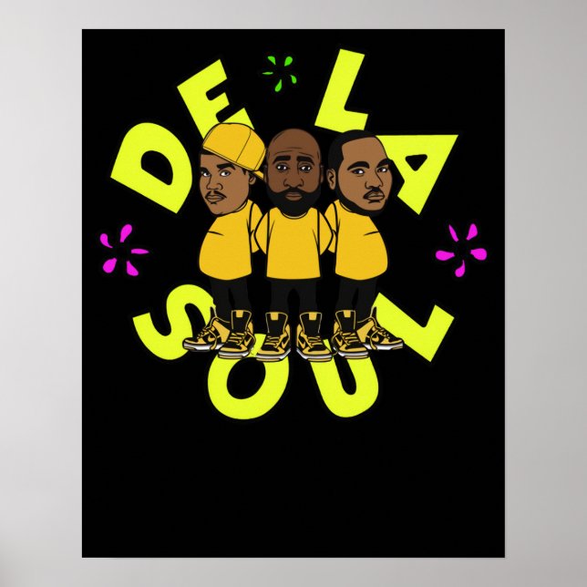 Trio De La Soul Poster (Vorne)