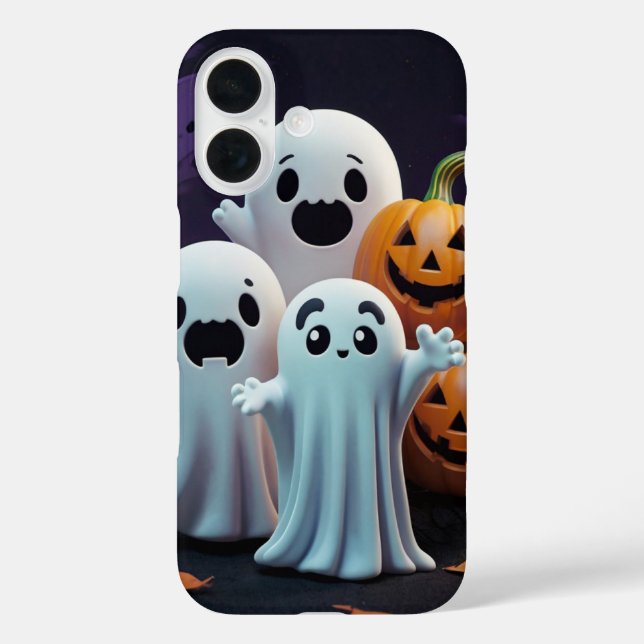 Trio der Niedlichen Geister iPhone 16 Hülle (Rückseite)