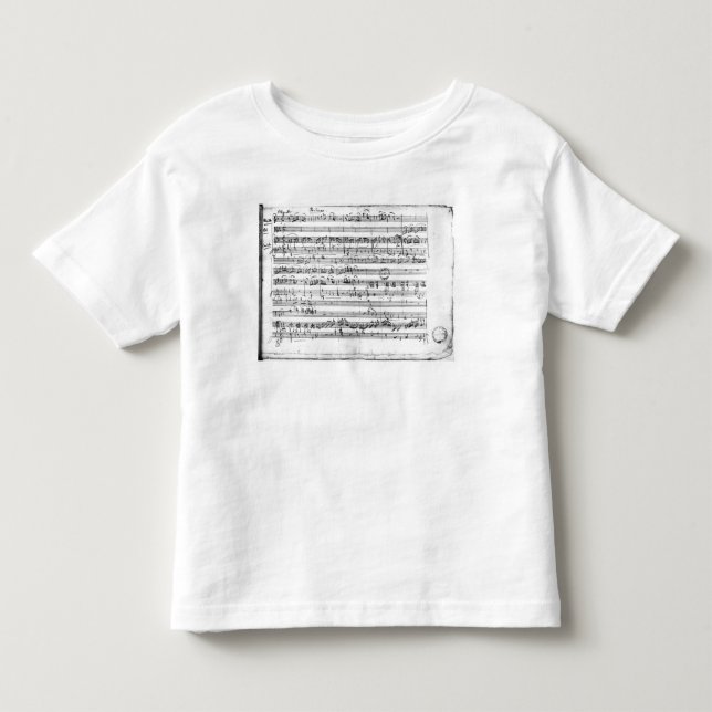 Trio, in E Major 'Kegelstatt flach Kleinkind T-shirt (Vorderseite)