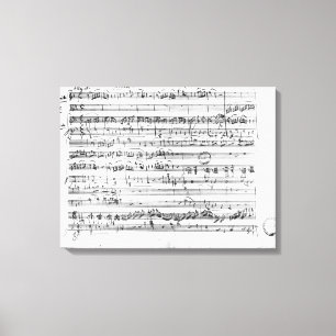 Trio, in E Major 'Kegelstatt flach Leinwanddruck