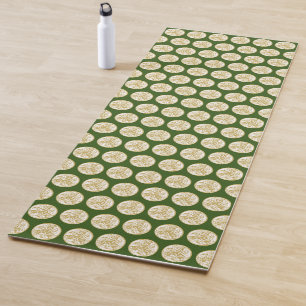 Trio-Muster für Gold Celtic Dog Yogamatte
