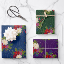 Trio of Holiday Bouquet Geschenkpackung