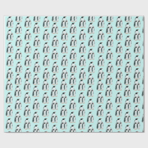 Trio of Pinguins Geschenkpapier