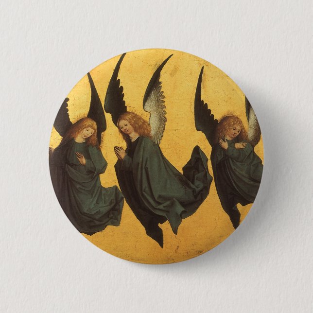 Trio of Renaissance Angels by Master of Housebook Button (Vorderseite)