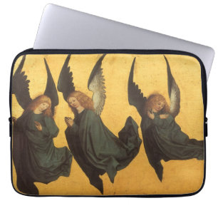 Trio of Renaissance Angels by Master of Housebook Laptopschutzhülle