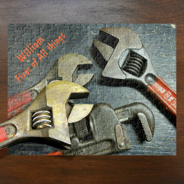 Trio of Wrenches Fixer aller Personalisierten Ding