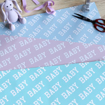Trio-Papier für die Umhüllung von Babyduschen
