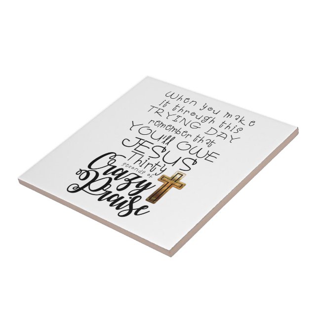 Trip Day-Crazy Lob- Fliese (Seite)