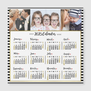 Tripes du calendrier 2024   Magnet photos personna