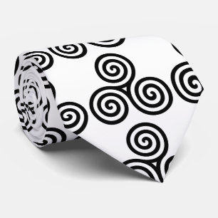 Triple Black Spirals Thunder_Cove Krawatte