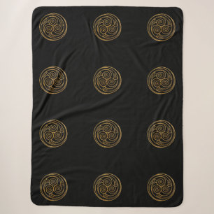 Triple Celtic Knot Swirl Mandala Sherpadecke