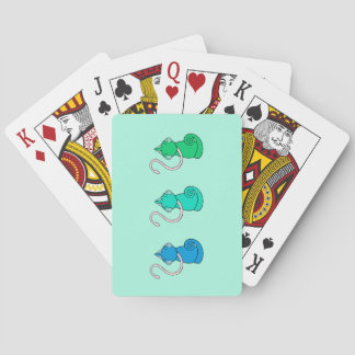 Triple Chameleon Spielkarten