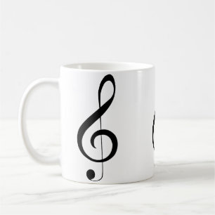 Triple Clef Musical Note, Kaffeetasse