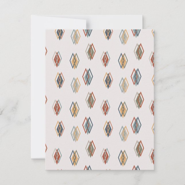 Triple Diamonds Mitteilungskarte (Vorderseite)