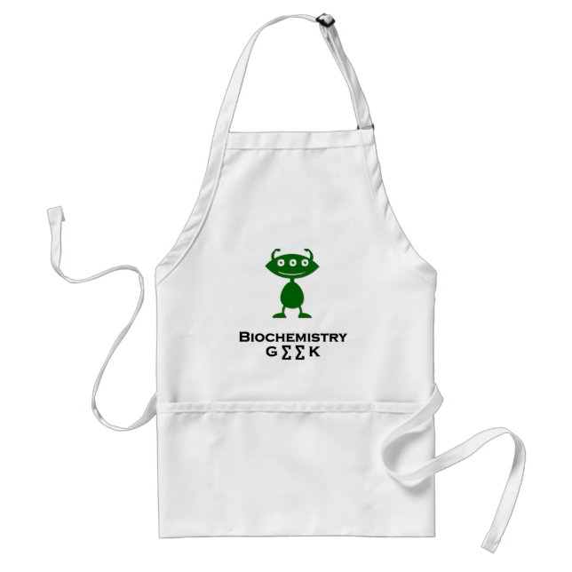 Triple Eye Biochemie Geek Green Schürze (Vorne)