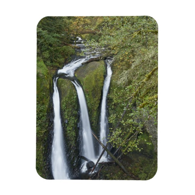 Triple Falls, Columbia River Gorge Magnet (Vertikal)
