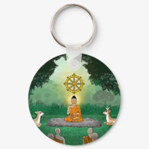 Triple Gemis: Buddha, Dharma, Sangha Schlüsselanhä