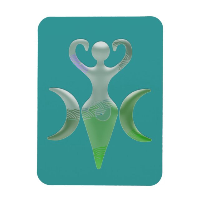 Triple Goddess Magnet (Vertikal)