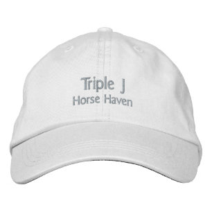 Triple J Horse Haven casquette brodé