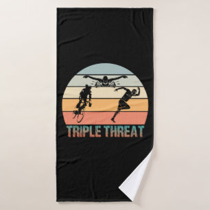 Triple Menace - Coucher de soleil de triathlon