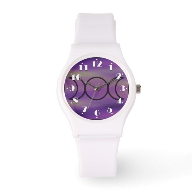 Triple Moon Goddess Watch Armbanduhr (Vorderseite)