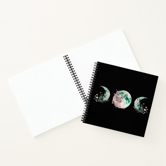 Triple Moon Notizbuch (Innenseite)