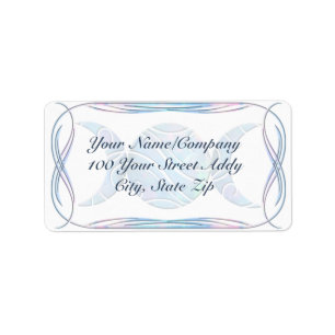 Triple Moon Opal Adressaufkleber