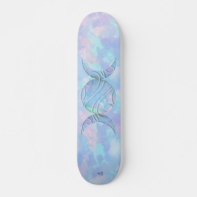 Triple Moon Opal Skateboard (Vorne)