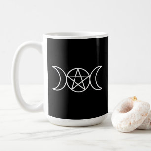 Triple Moon Pentagramm Goddess Kaffeetasse