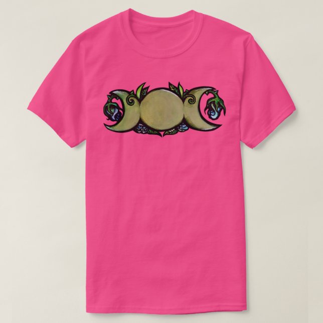 Triple Moon Symbol T-Shirt (Design vorne)