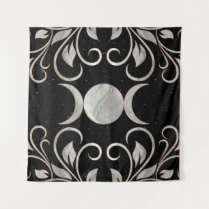 Triple Moon - Triple Goddess - Mutter von Pearl Wandteppich