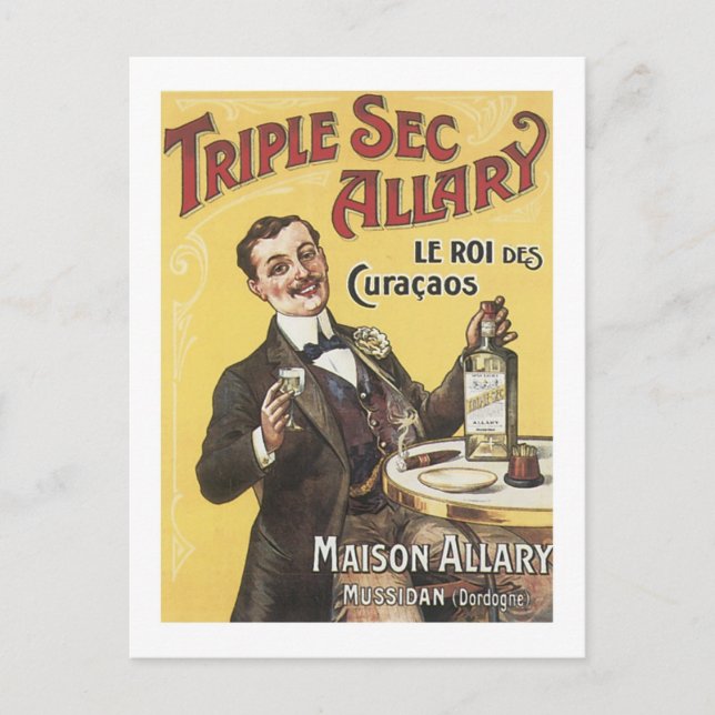 Triple Sec Allary is not a standard term; however, Postkarte (Vorderseite)