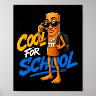 Triple T Tung Sahur Zurück zur Schule Meme Kinder Poster