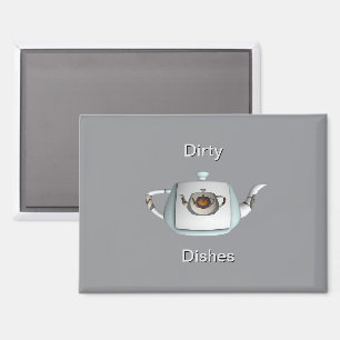 Triple Teapots Geschirrspülmaschine für Geschirr Magnet