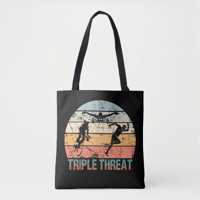 Triple Threat - Triathlet Tasche (Vorderseite)