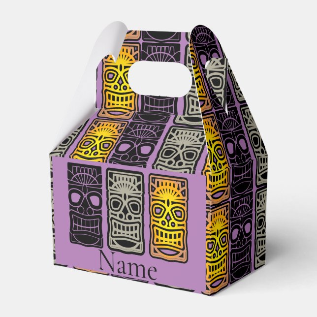 Triple Tiki Skulpturen Thunder_Cove Geschenkschachtel (Vorderseite)