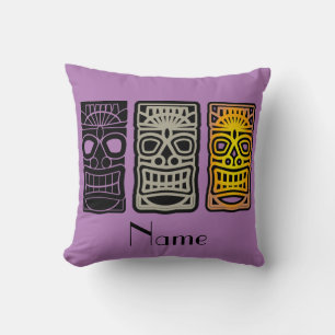 Triple Tiki Skulpturen Thunder_Cove Kissen