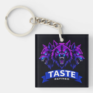 Triple Wolf Design, das Stärke betont Schlüsselanhänger