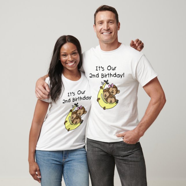 Triplets 2. - Zwei Jungs/eine Girl-Tshirts T-Shirt (Unisex)