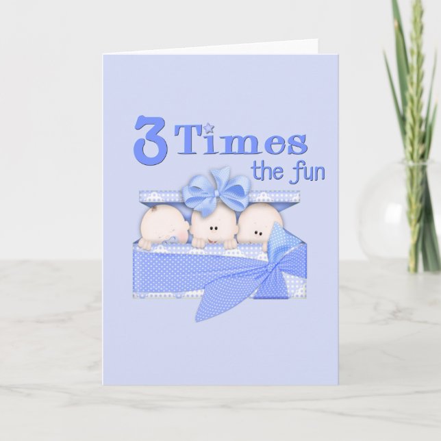 Triplets Ankündigung (Vorderseite)