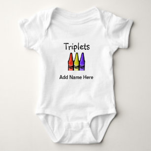 Triplets (Krebse) Baby Strampler