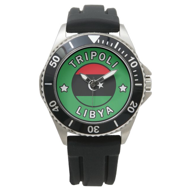 Tripoli Libyen Armbanduhr (Vorderseite)